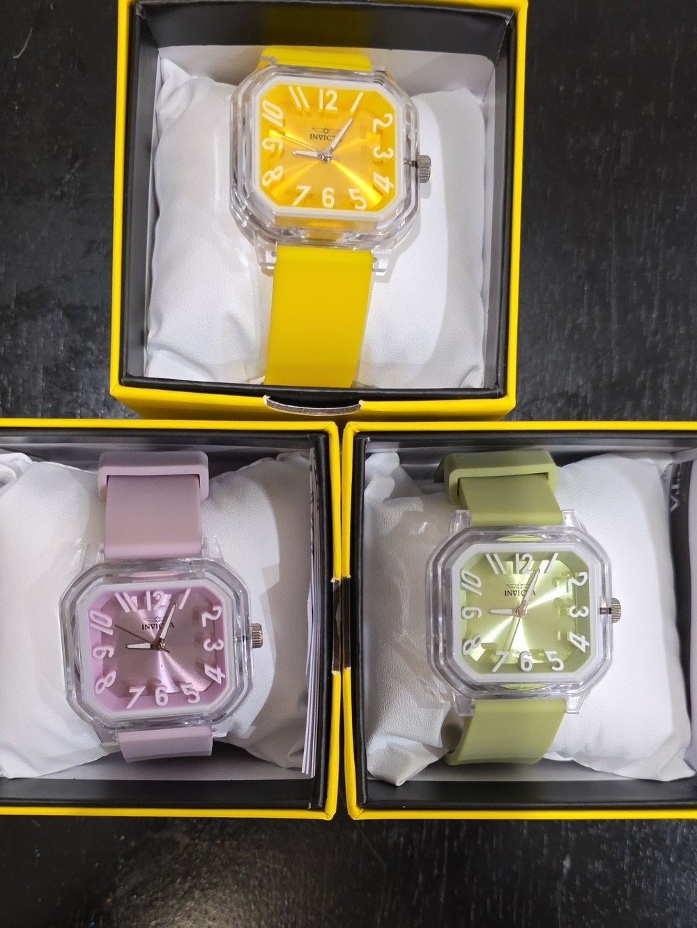 896. Set Of 3!! Invicta Celestial Scalenon Unisex Watch - 39mm